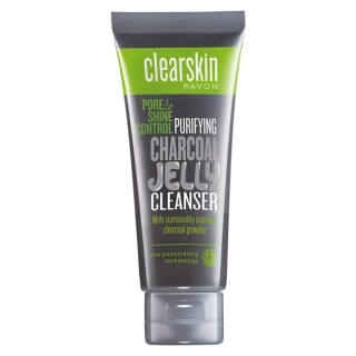 Avon Čisticí pleťové želé s výtažkem z černého uhlí 125ml